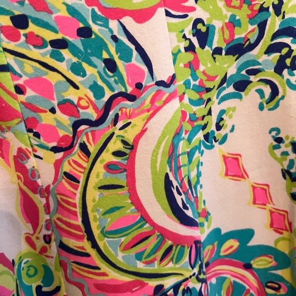 SOLD Lilly Pulitzer Dahlia Dress Resort White in Toucan Play | L - Picture 3 of 8